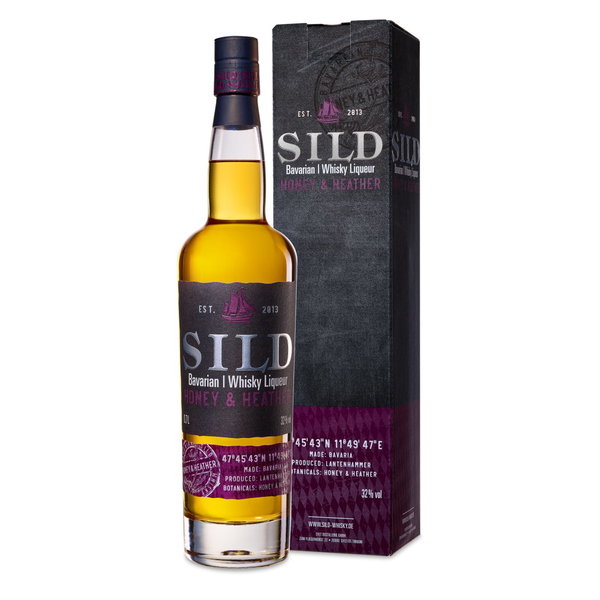 SILD  Bavarian Whisky Liqueur Honey & Heather 32% 0,7l